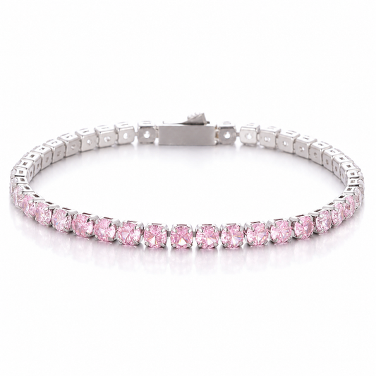 VEZZEN Gradient CZ Tennis Bracelet